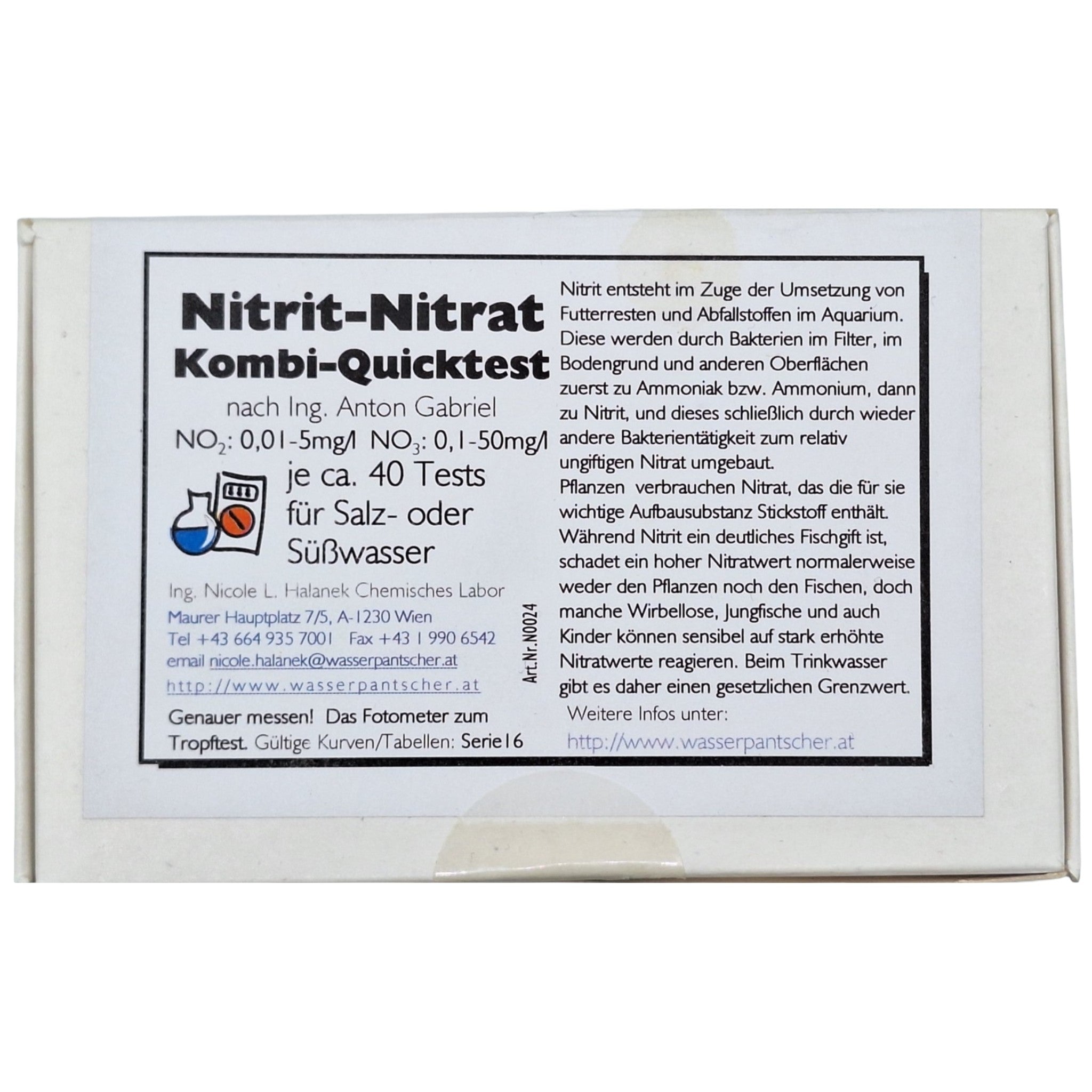 Kombitest Nitrit Nitrat