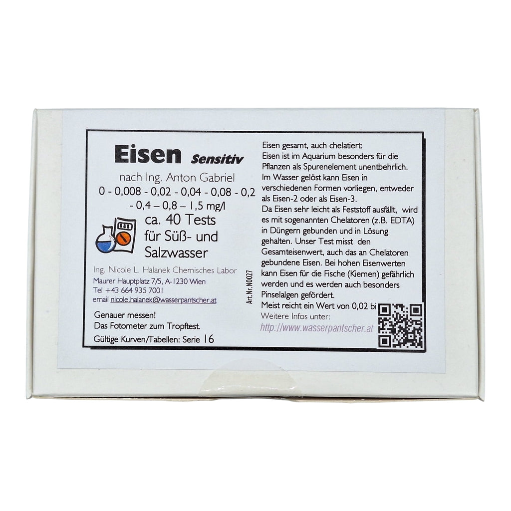 Eisen sensitiv Test