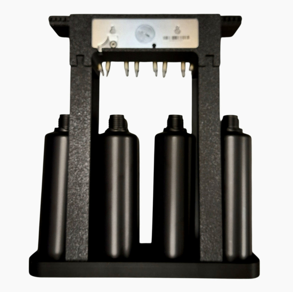 Dosing Stand mit Flaschen Adapter