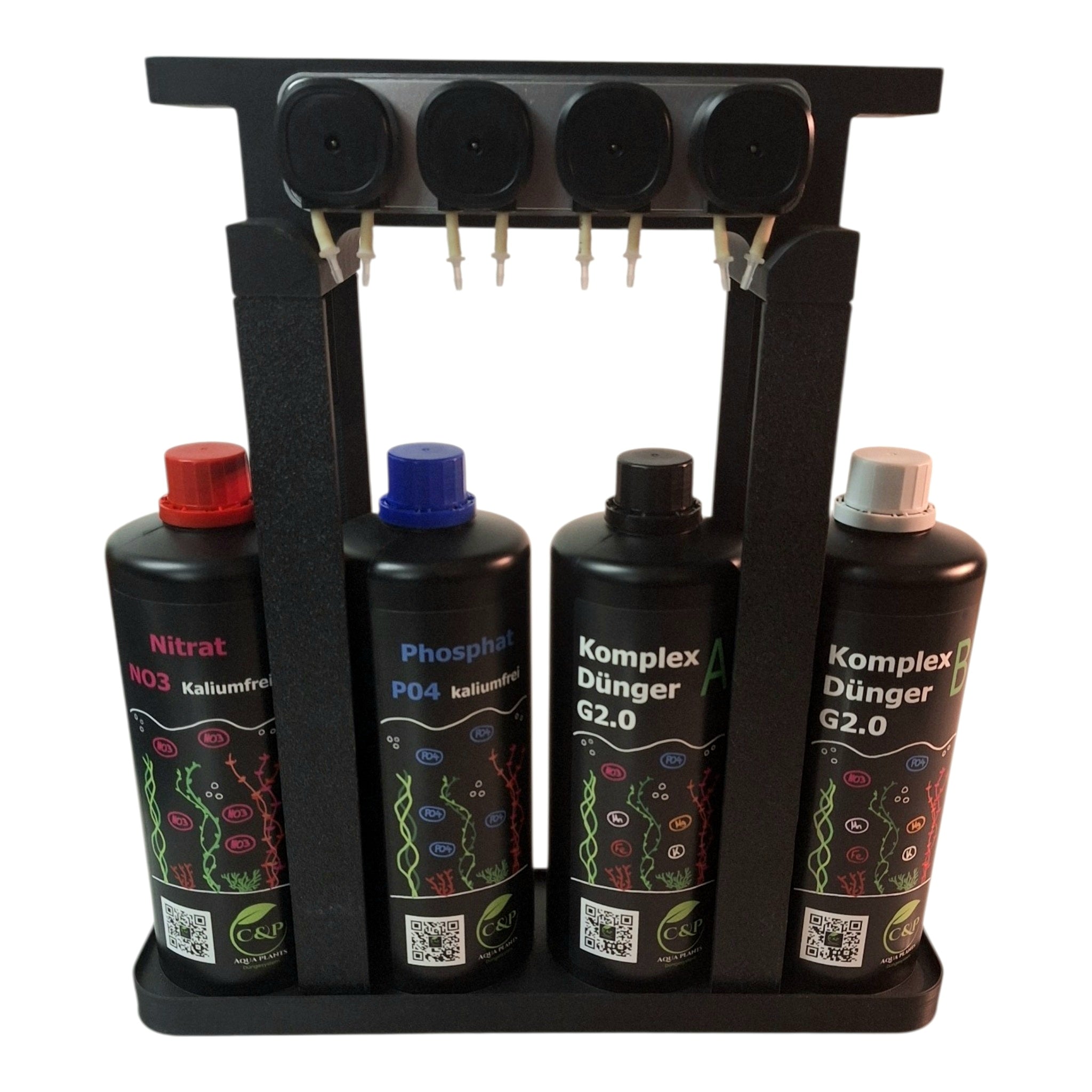 Dosing Stand mit Flaschen Adapter