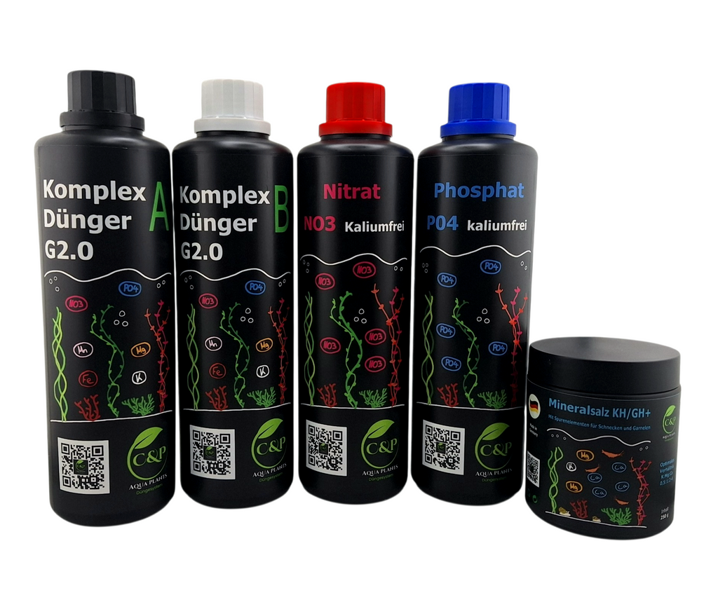 Aquarium C&P Startpaket für Osmosewasser