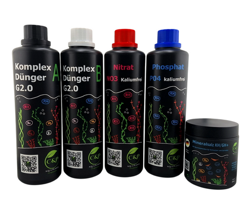 Aquarium C&P Startpaket für Osmosewasser