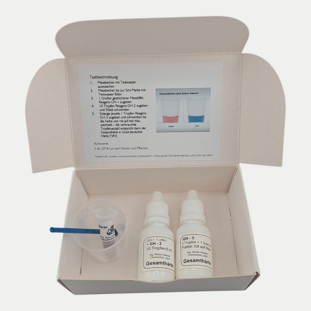 GH Gesamthärte Test
