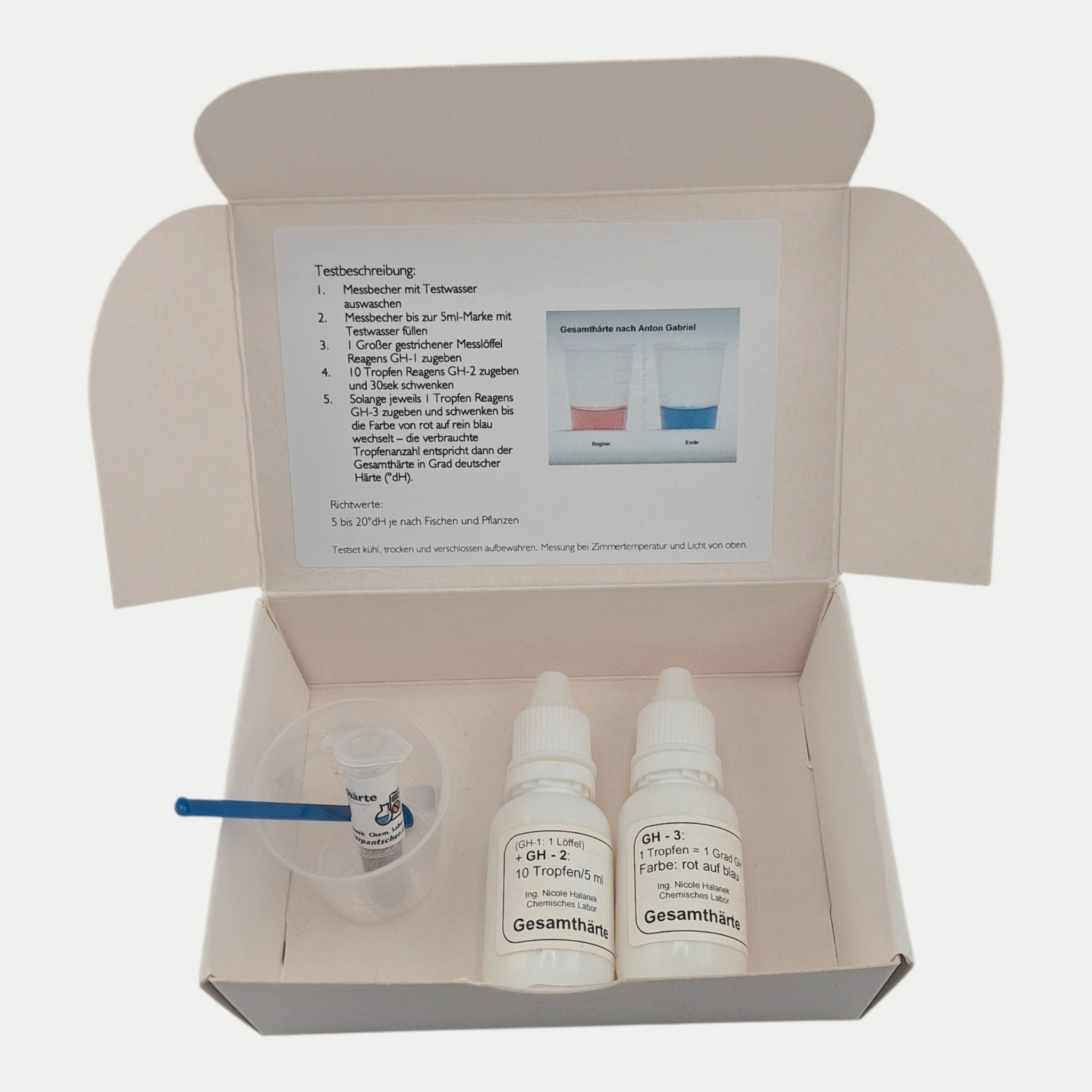GH Gesamthärte Test