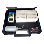 Koffer mit Photometer und Tests