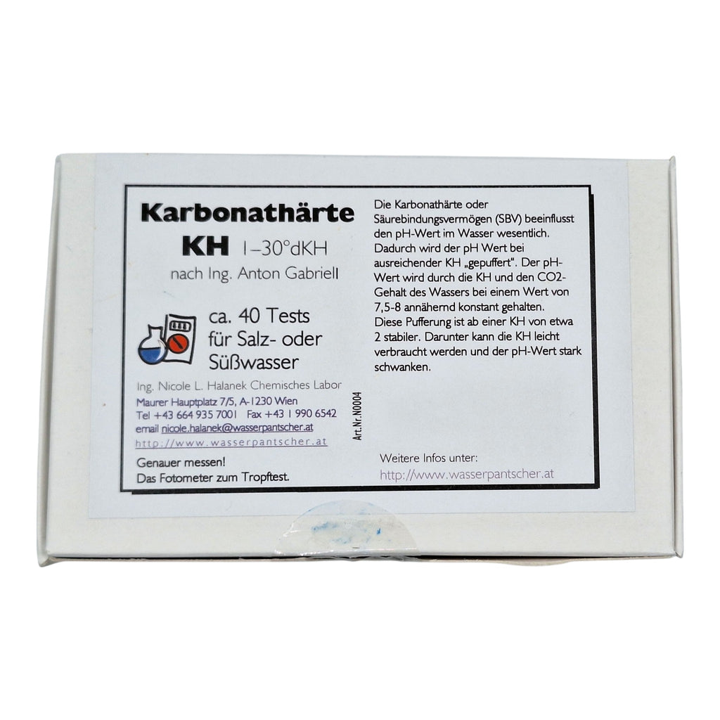 KH Karbonathärte Test